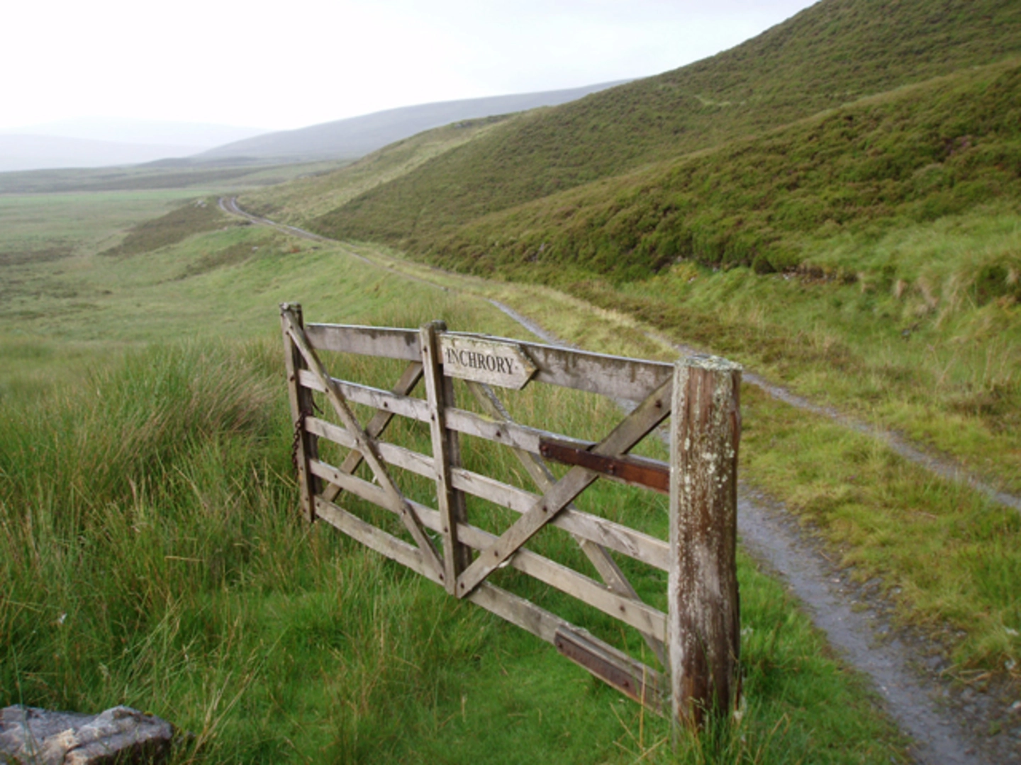 An image depicting the trail Inchrory from Cock Bridge and its surrounding area.