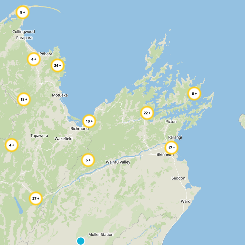 Pelorus Bridge Static Map