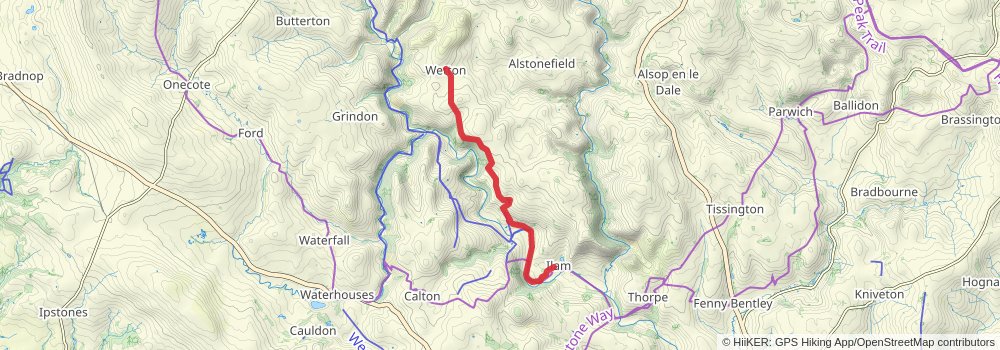 The Rivers Way stage 4 Map