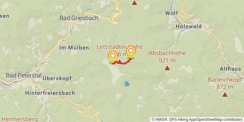 Renchtalsteig alt 3 Map