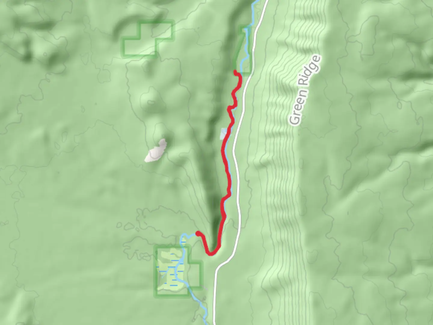An image depicting the trail West Metolius River Trail and its surrounding area.