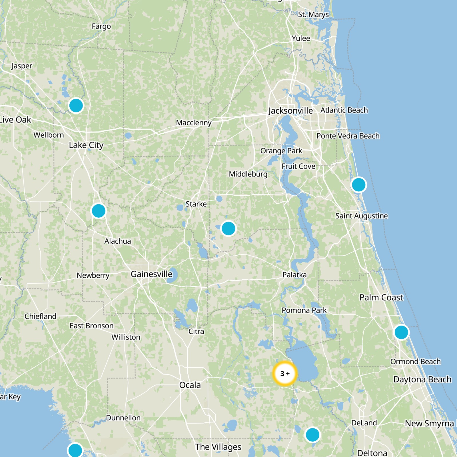 Clay County Static Map