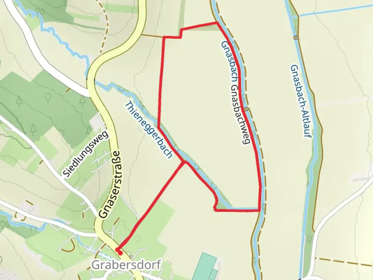 An image depicting the trail Knight of Grabersdorf Loop Trail and its surrounding area.