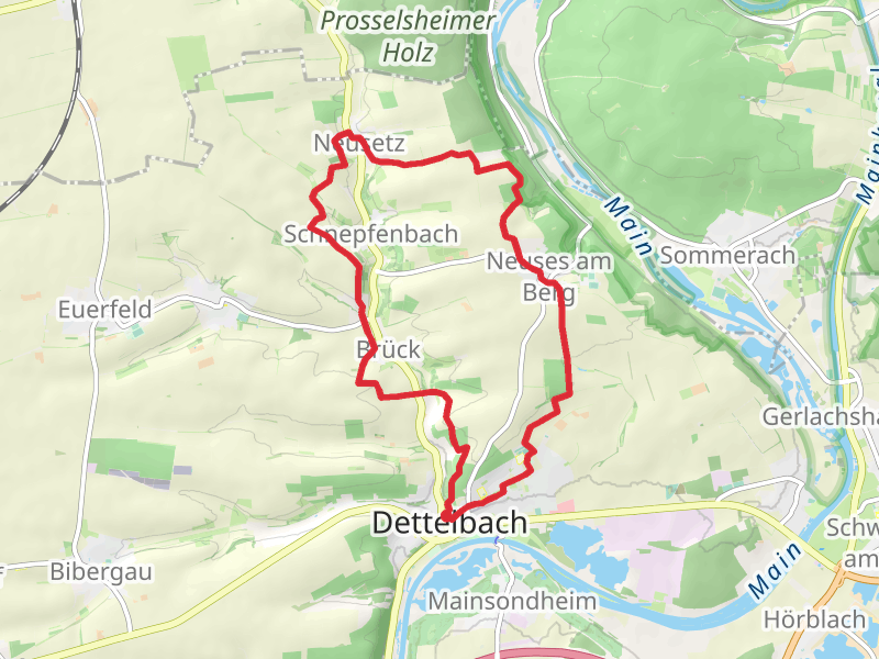 Traum Runde - Dettelbacher Doerfer