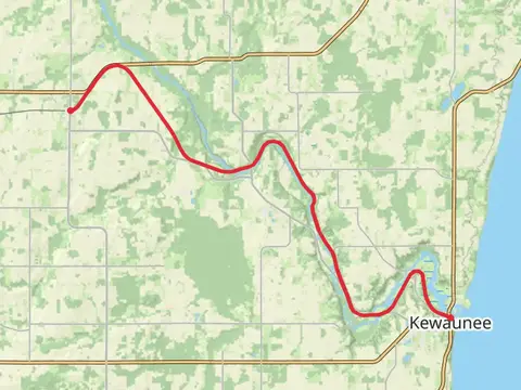 Ahnapee State Trail to Kewaunee