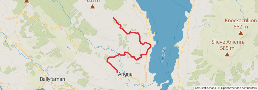 Miner's Way and Historical Trail alt 2 Map