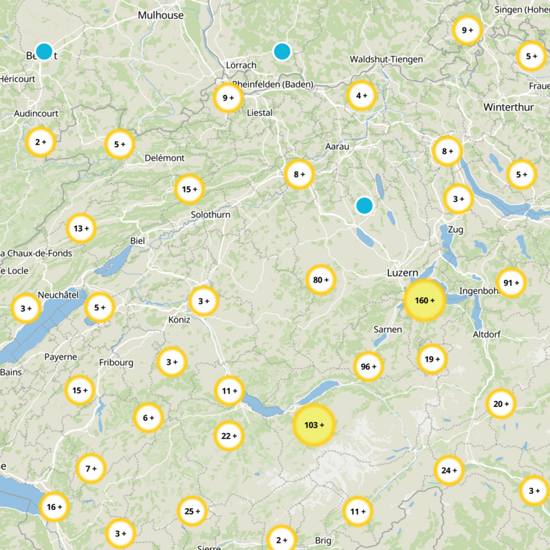 Emmental administrative district Static Map