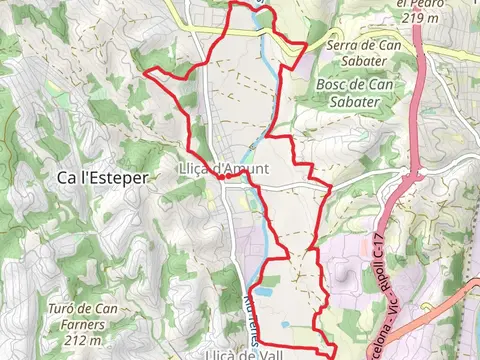 Pla del Rieral Path PR C 32