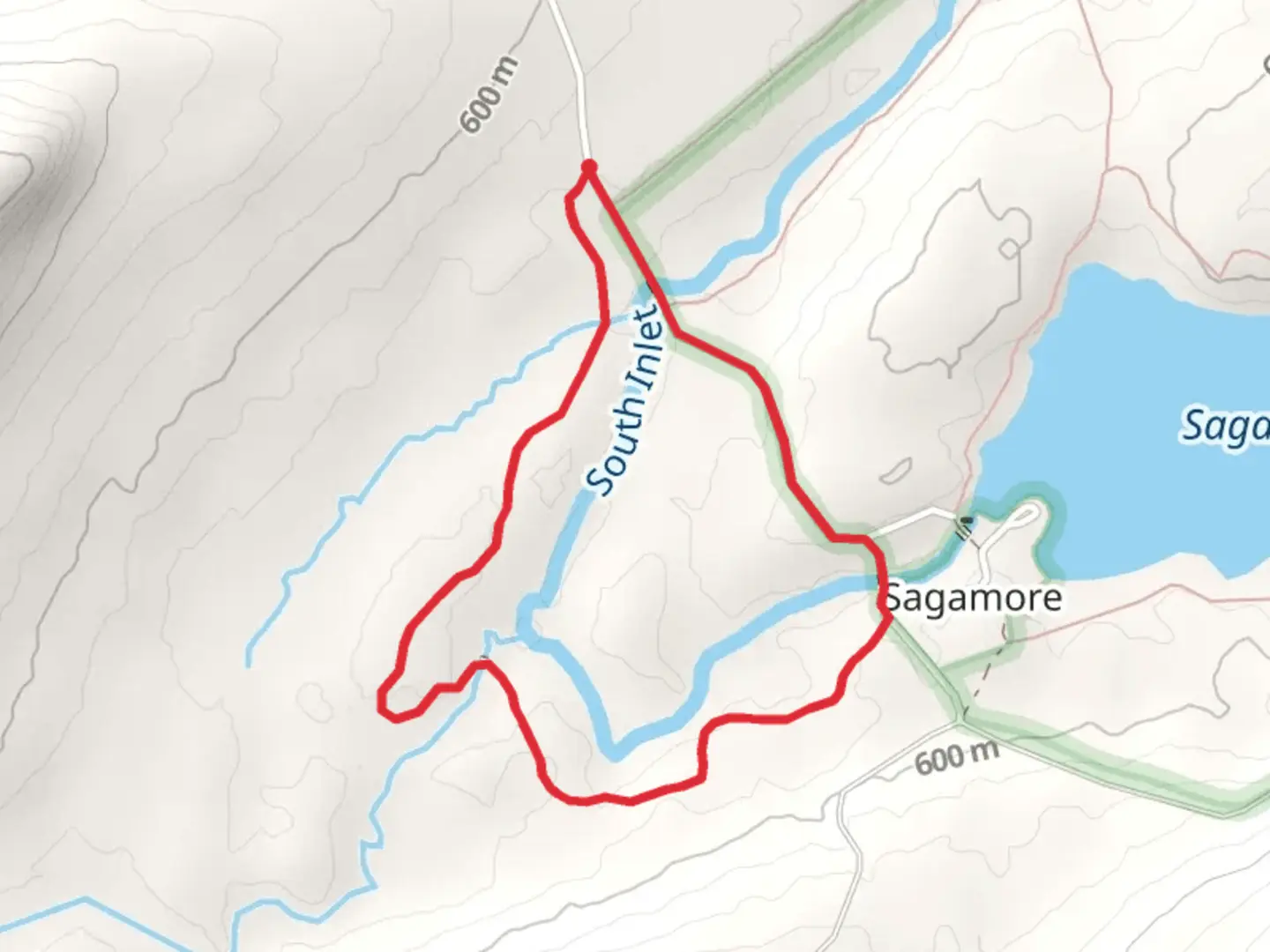 An image depicting the trail Beaverflow Loop Trail and its surrounding area.