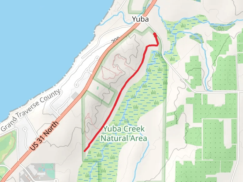 Yuba Creek Natural Area Out and Back