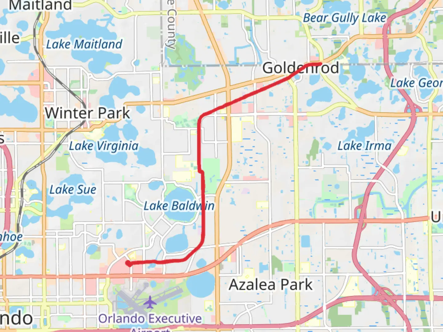 An image depicting the trail Cady Way Trail and its surrounding area.