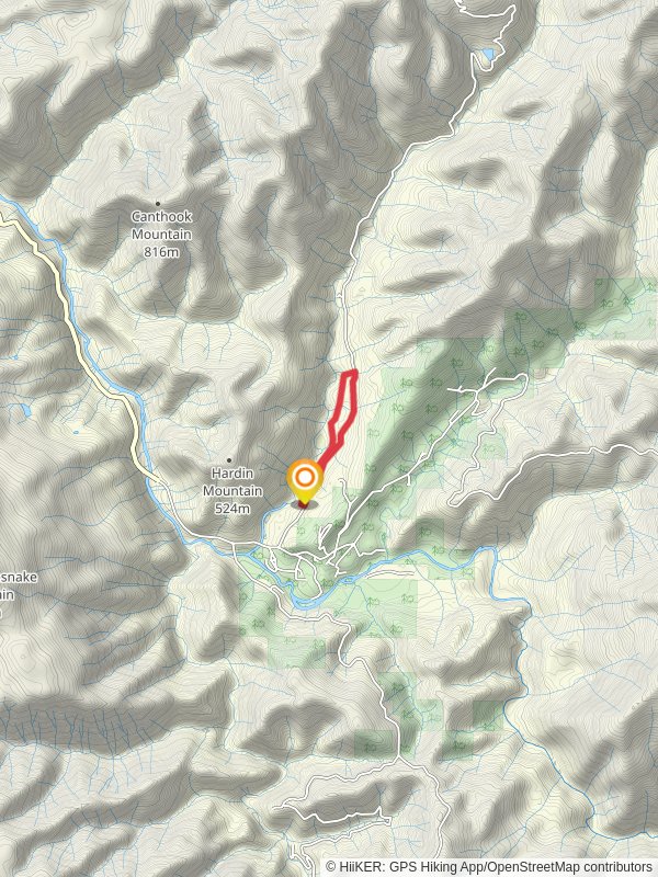 Hurdygurdy Creek and Big Flat Road Loop