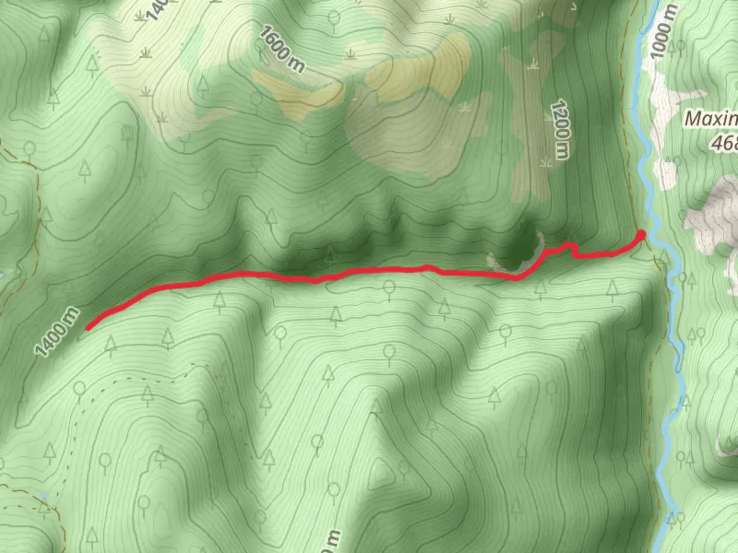 An image depicting the trail Copeland Trail and its surrounding area.