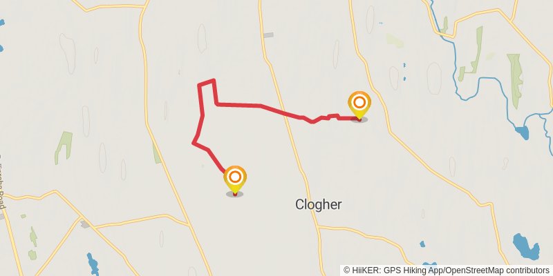 Croagh Patrick Heritage Trail alt 1 Map