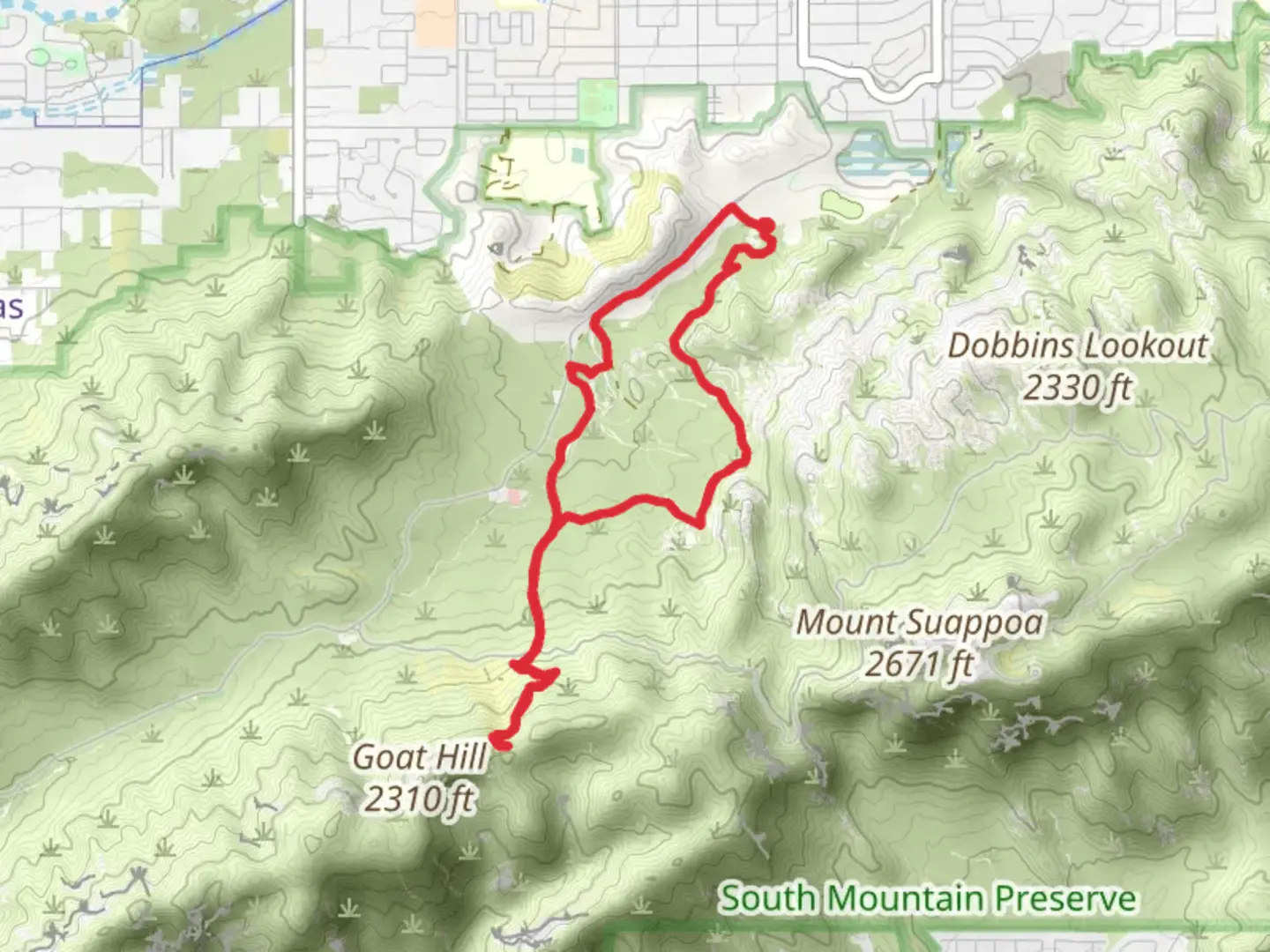 An image depicting the trail Ranger Loop Trail and its surrounding area.
