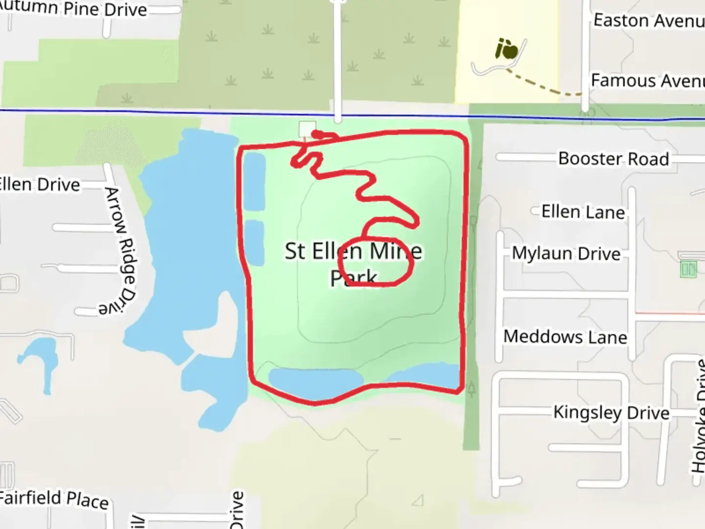 An image depicting the trail St Ellen Mine Loop Trail and its surrounding area.