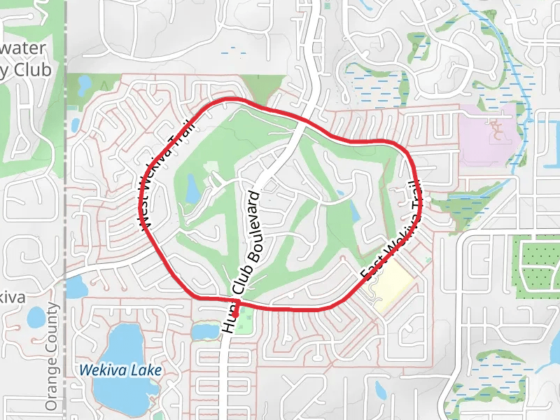 Wekiva Golf Club Loop