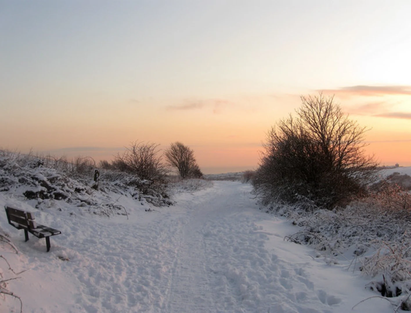 An image depicting the trail Benfield Hill and South Downs Way and its surrounding area.