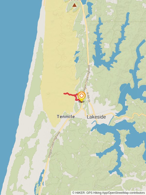 Eel Creek - John Dellenback Dunes Loop Trail