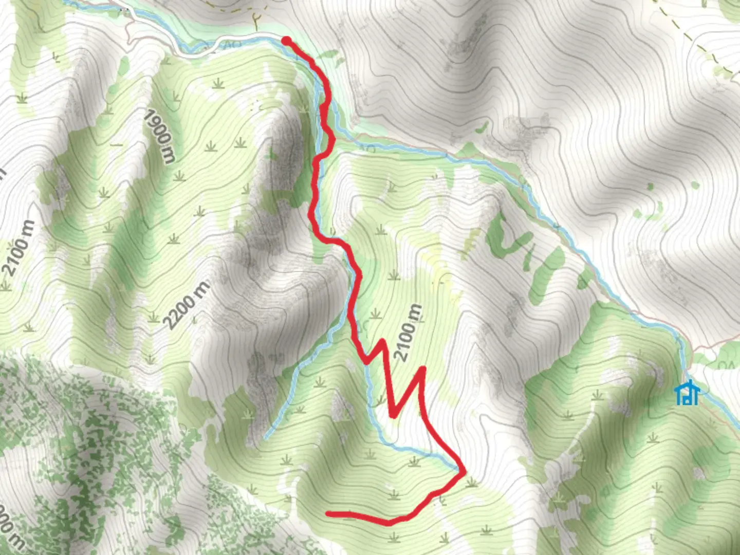 An image depicting the trail Moose Head Mine and Water Canyon Trail and its surrounding area.