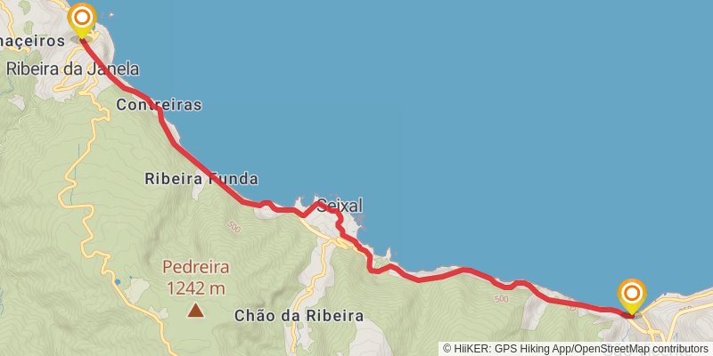 Rota Circula De Madeira stage 9 Map