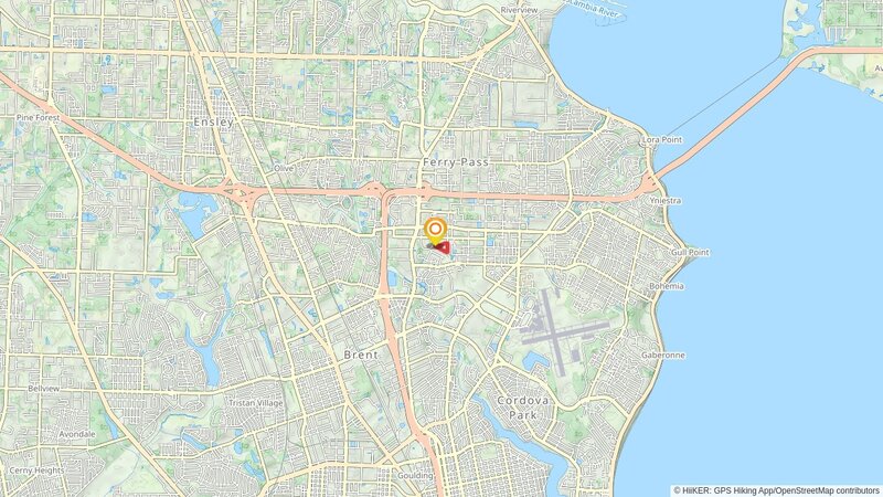 Parker Circle Neighborhood Park Loop mobile static map