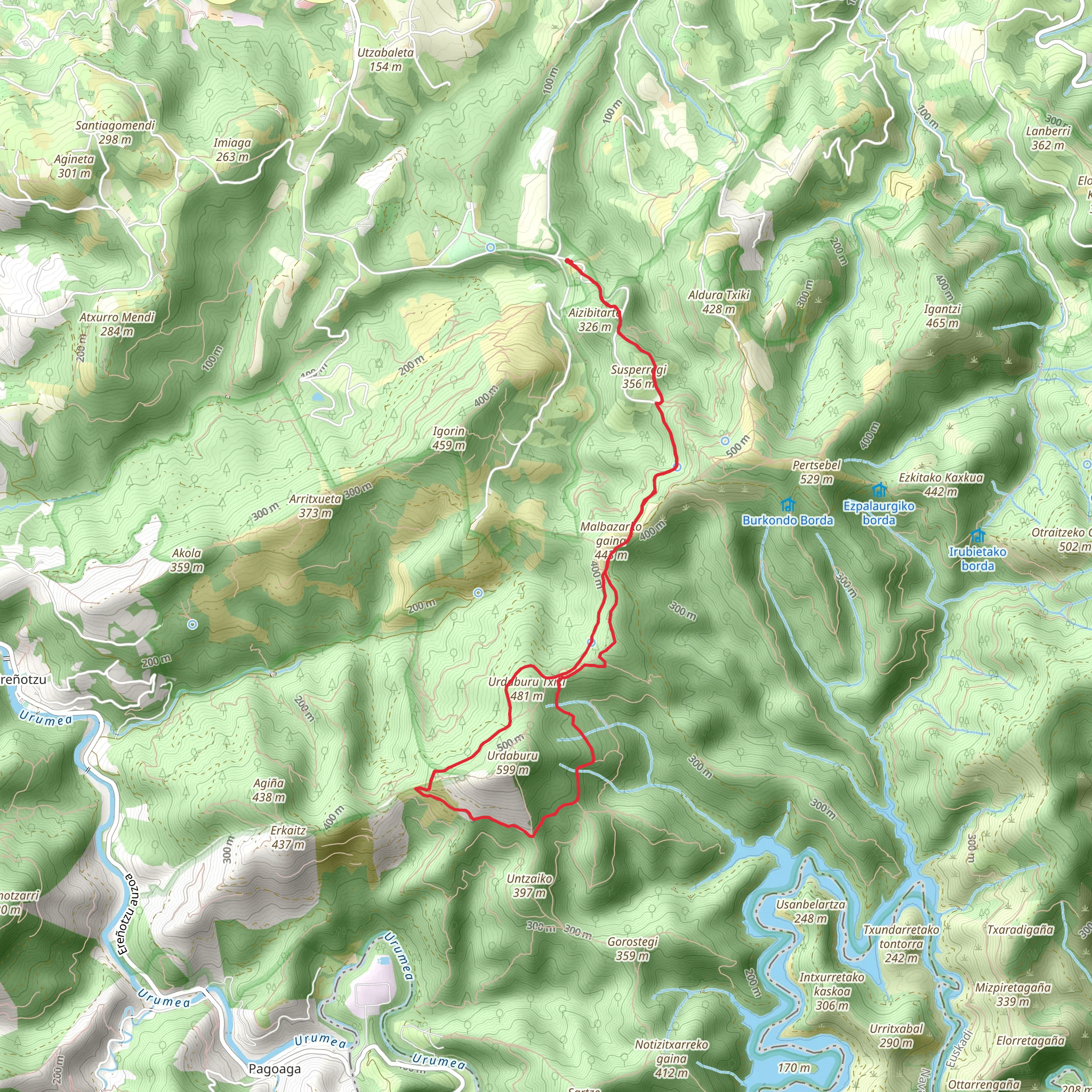 Return to Urdalburu PR GI 1003 mobile static map