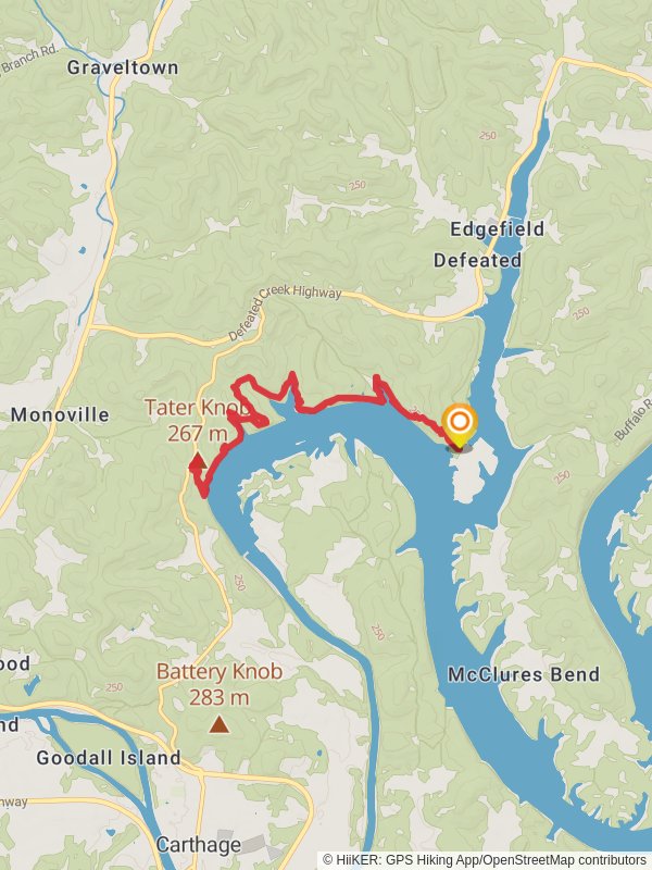 Tater Knob via Bearwaller Gap Trail