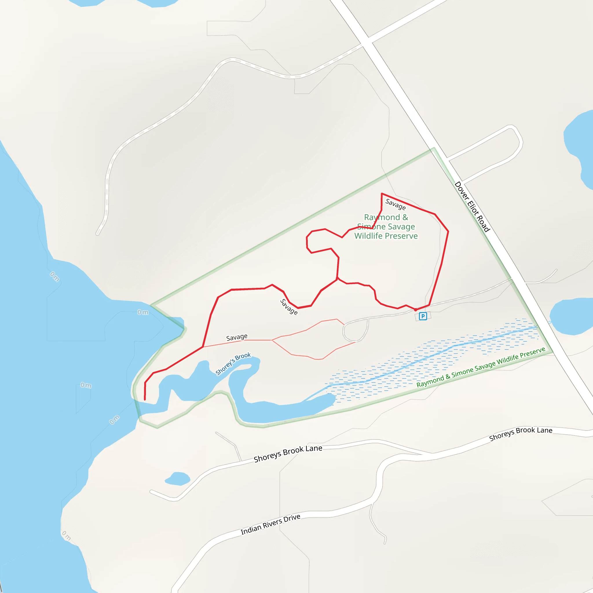 Savage Loop mobile static map