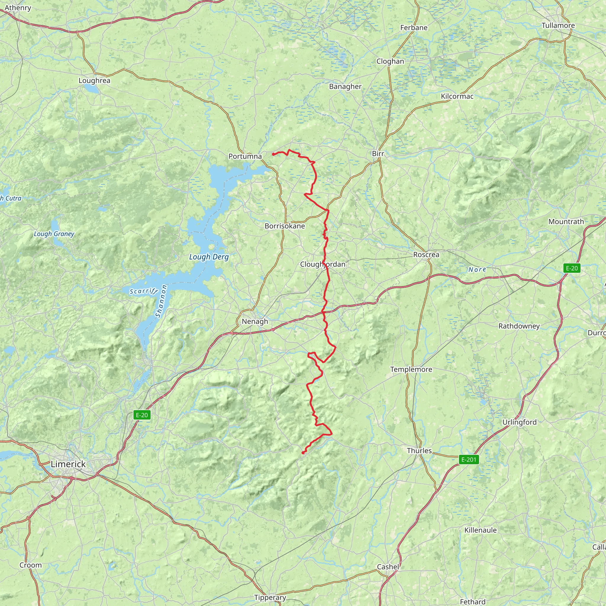 Ormond Way mobile static map