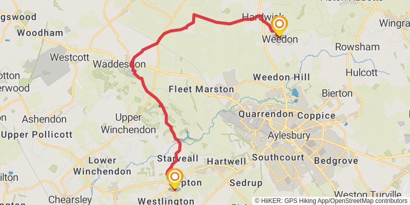 Aylesbury Ring stage 2 Map