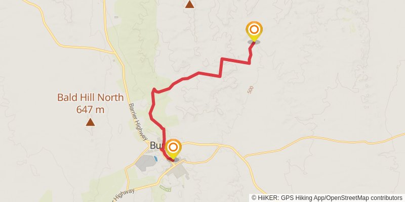 Heysen Trail stage 27 Map