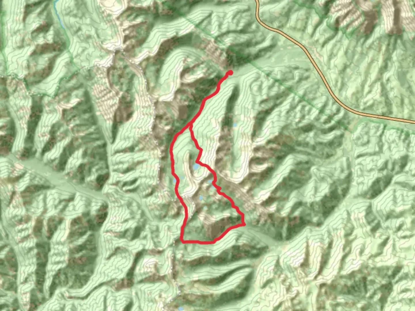 An image depicting the trail Miner, Upper Norton, Lower Nortan and Prairie Lakes Loop and its surrounding area.