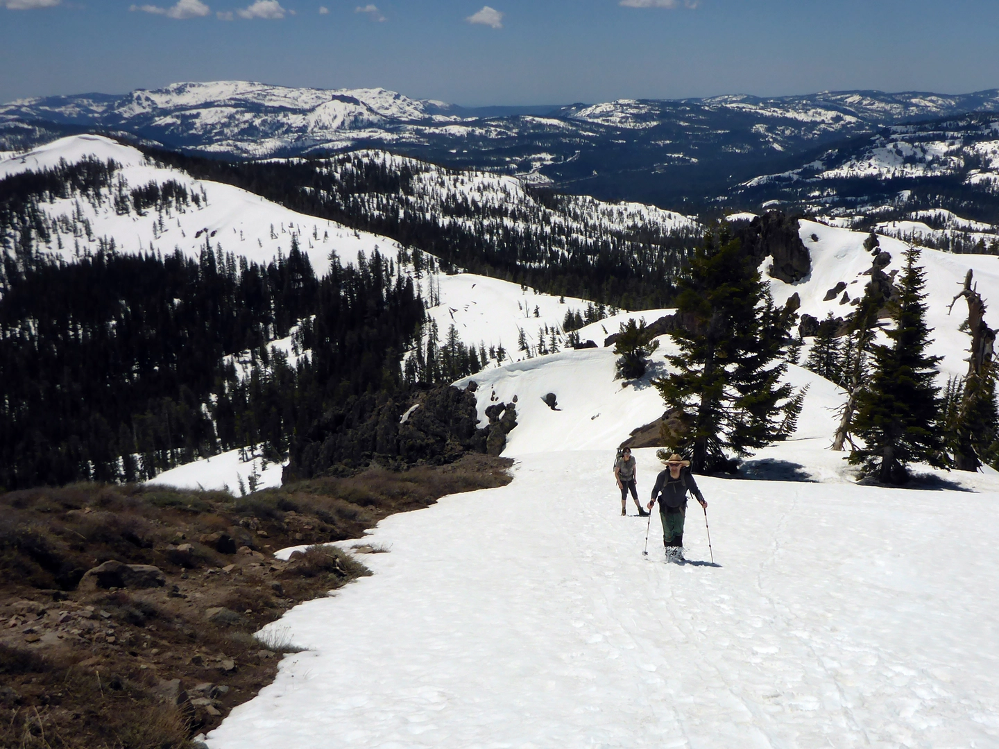 An image depicting the trail Castle Peak Trail and its surrounding area.