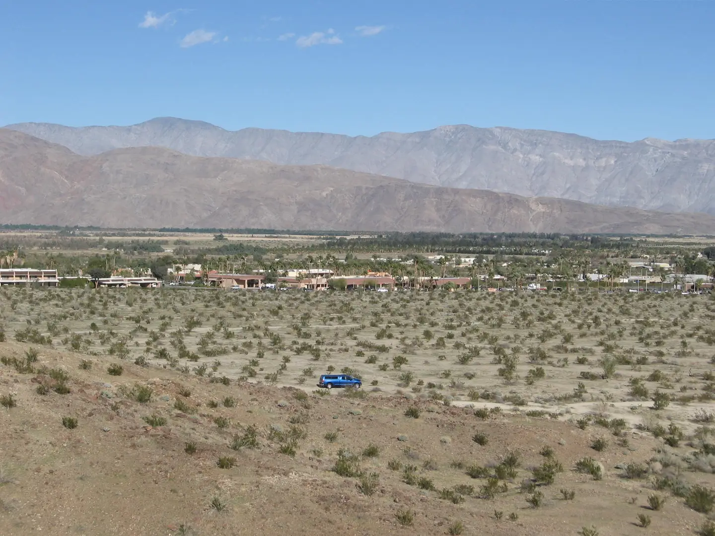 An image depicting the trail Borrego Mountain Wash Loop and its surrounding area.