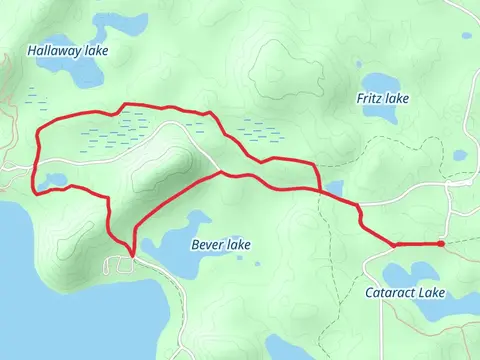Hallaway's Hill Trail and Beach Road Loop
