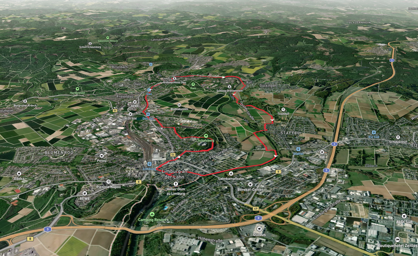 Lahn via Lahnhoehenweg