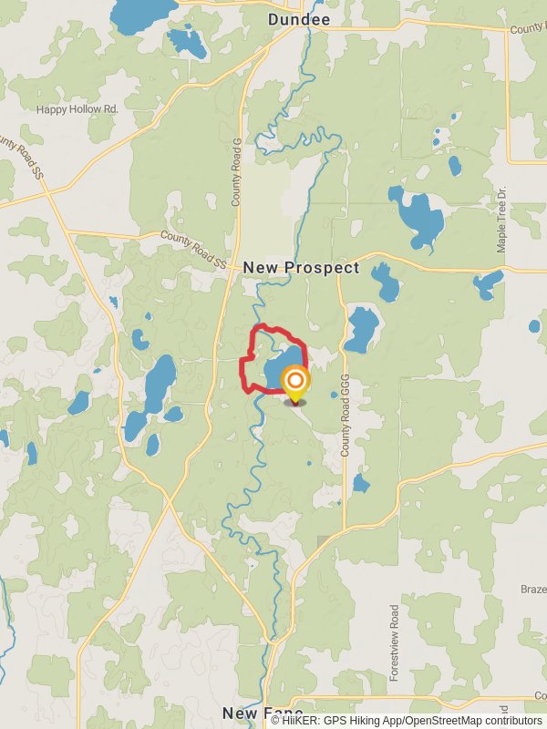 Mauthe Lake via Tamarack Circle Trail