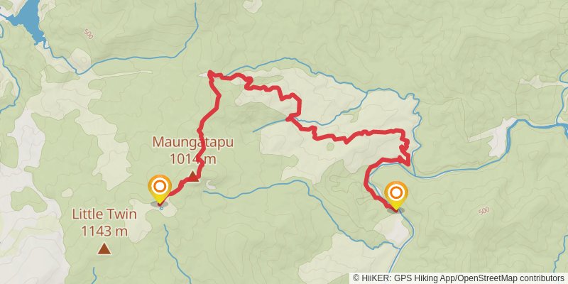 Pelorus Track stage 3 Map
