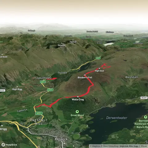 Walla Crag Horseshoe