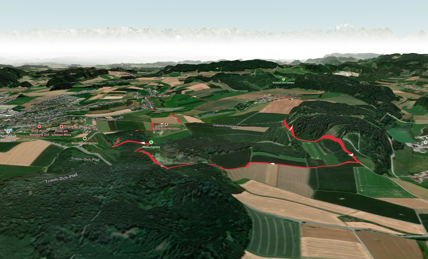 Stockaeckergraben via Rundwanderweg 1 and 2