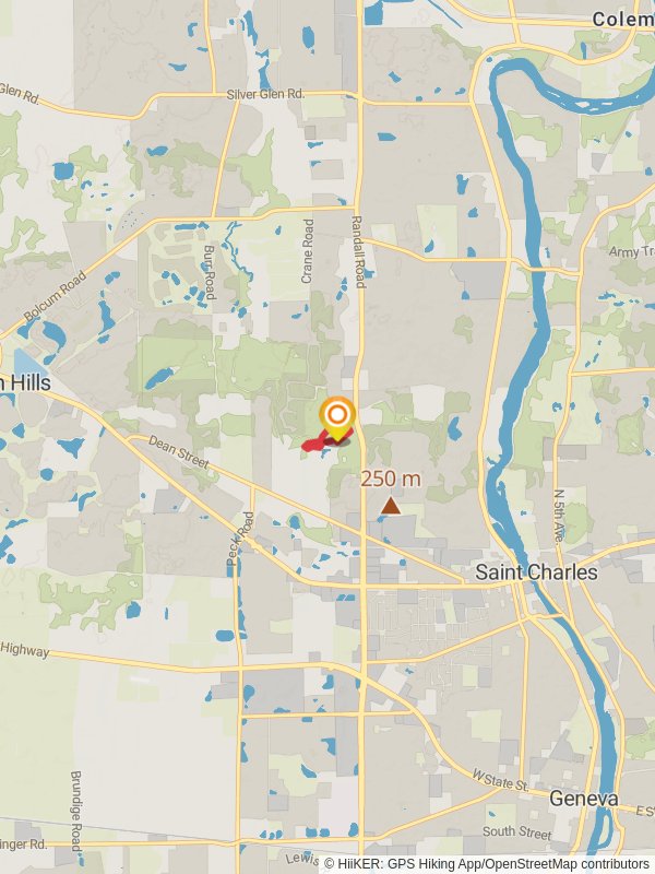 Randall Road Trail and North Ring Route Loop