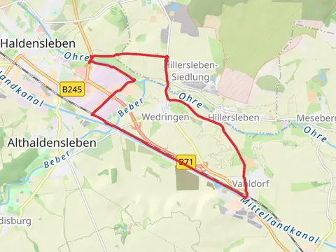 Wedringen Loop via Mittellandkanal