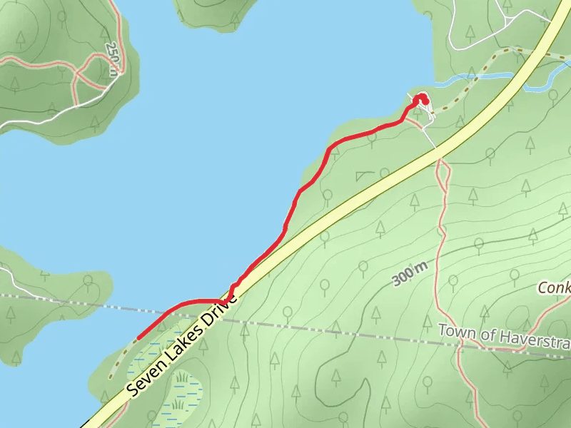 Lake Sebago South Shore Trail