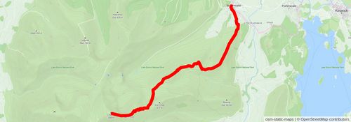 The Coledale Round stage 2 Map