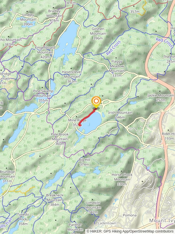 Lake Welch Beach Road Trail
