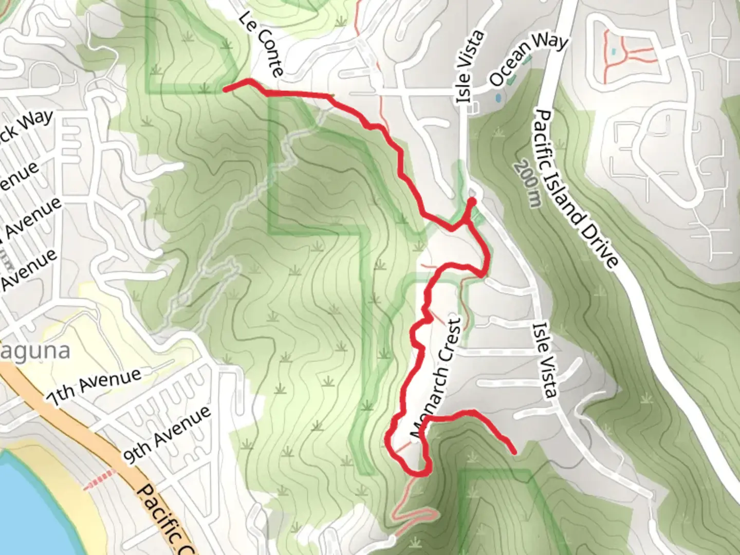 An image depicting the trail Badlands Trail and its surrounding area.