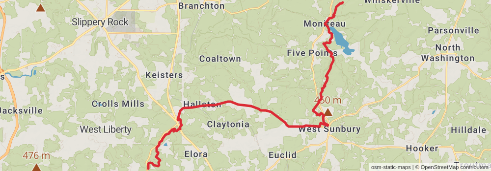 American Perimeter Trail - Northern Appalachian Primary stage 6 Map