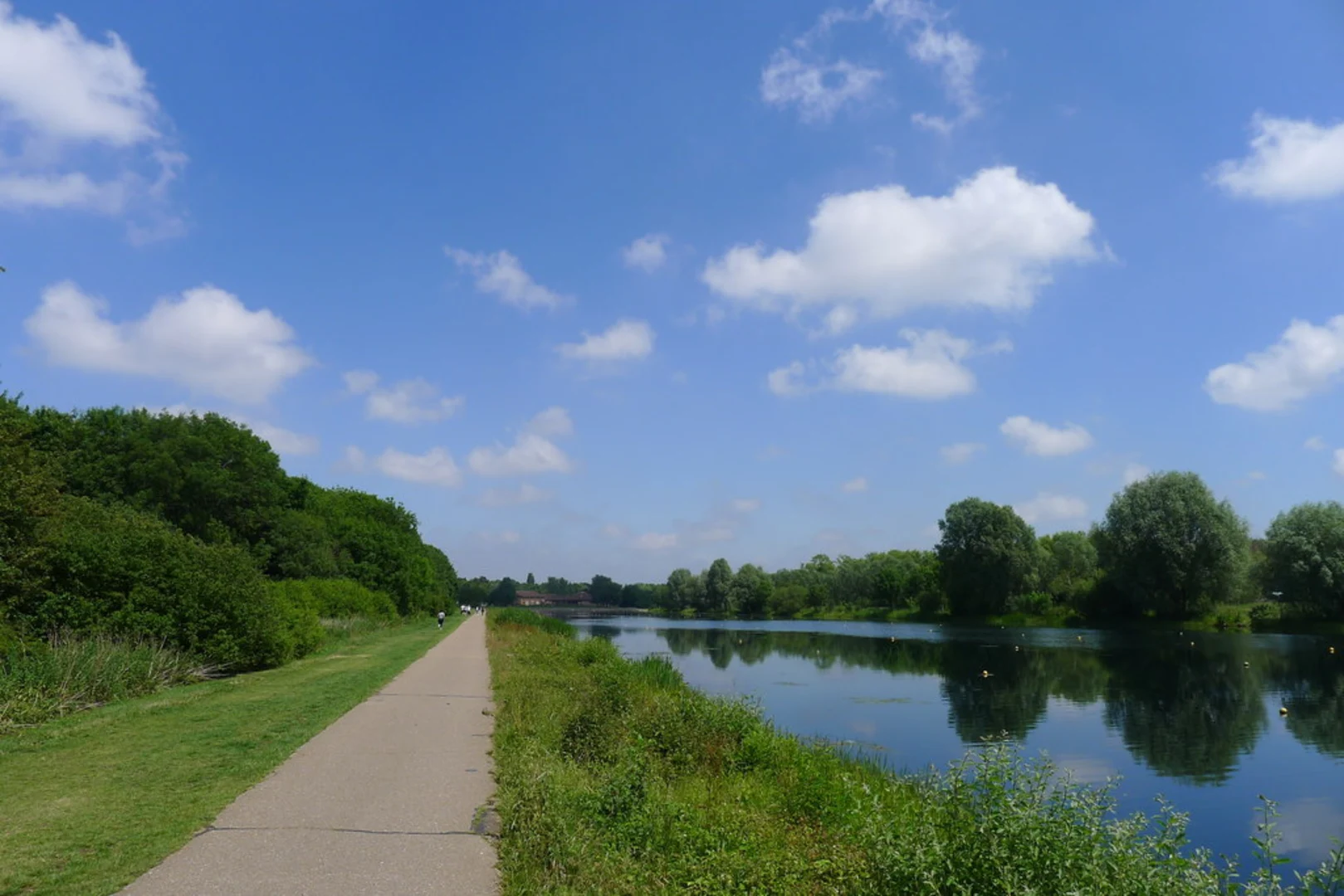 An image depicting the trail Alwalton, Farcet and Peterborough Loop via Old Brick Pit and its surrounding area.