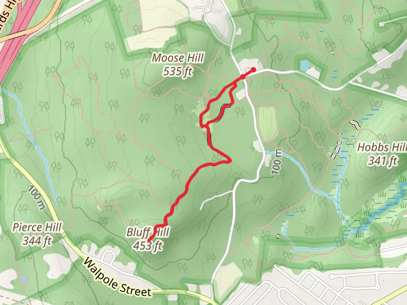 Bluff Hill via Bluff Trail and Billings Loop